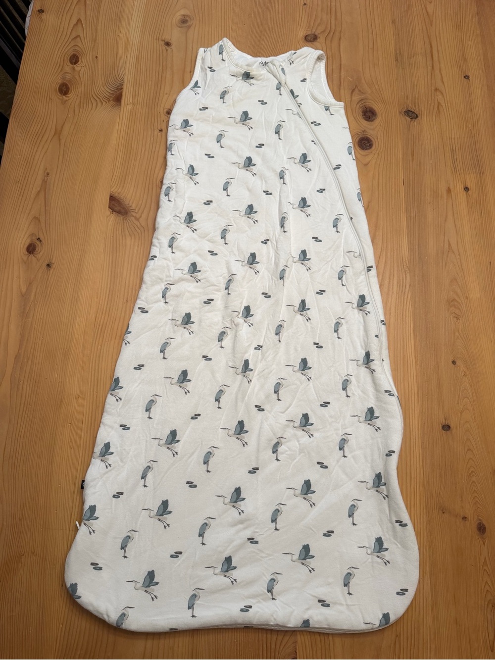 Kyte Baby Blue Crane Sleep Sack